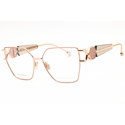 Philipp Plein Women's Eyeglasses - Shiny Copper/Gold Full Rim Frame | VPP166S 02AM ,