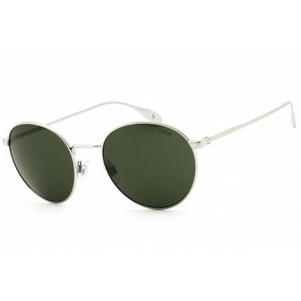 Polo Ralph Lauren Men's Sunglasses - Brushed Silver Metal Frame | 0PH3158 942371 ,