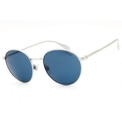 Polo Ralph Lauren Men's Sunglasses - Brushed Silver Metal Frame | PH3158 942380 ,