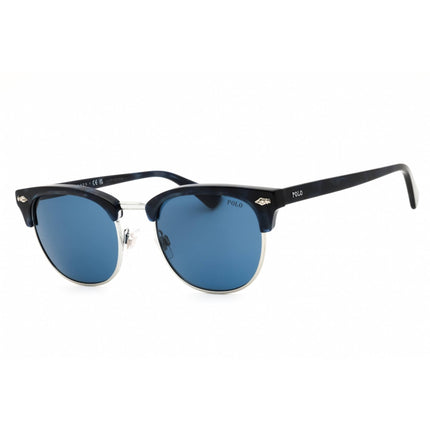 Polo Ralph Lauren Men's Sunglasses - Blue Tortoise/Silver Frame | PH4217 618380 ,