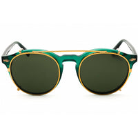 Polo Ralph Lauren Men's Eyeglasses - Transparent Glossy Green Frame | PH4218 618671 ,
