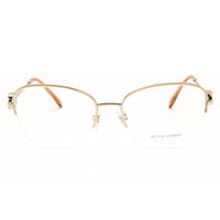 Ralph Lauren Women's Eyeglasses - Shiny Pale Gold Metal Half Rim |0RL5129 9116 ,