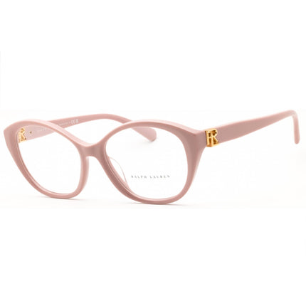 Ralph Lauren Women's Eyeglasses - Solid Tea Rose Pink Acetate Frame | 0RL6246U 6053 ,