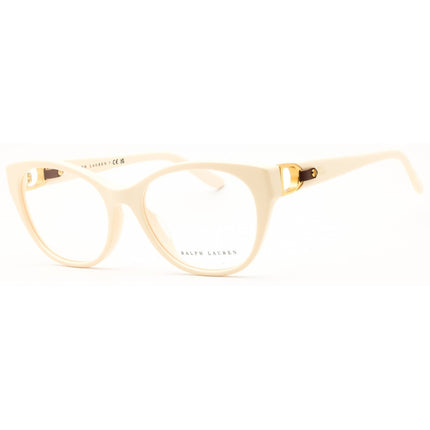 Ralph Lauren Women's Eyeglasses - Cream White Acetate Full Rim Frame | RL6235QU 6057 ,
