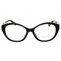 Ralph Lauren Women's Eyeglasses - Black Acetate Cat Eye Shape Frame | RL6246U 5001 ,