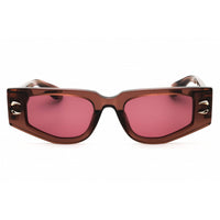 Roberto Cavalli Women's Sunglasses - Shiny Transparent Brown Frame | SRC057M 06ME ,