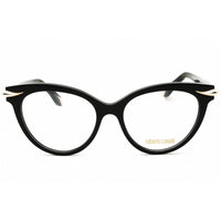 Roberto Cavalli Women's Eyeglasses - Black Acetate Cat Eye Shape Frame | VRC018M 0700 ,