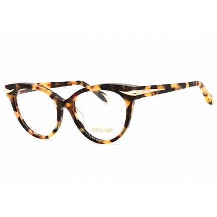 Roberto Cavalli Women's Eyeglasses - Vintage Havana Full Rim Frame | VRC018M 0AGG ,