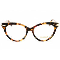 Roberto Cavalli Women's Eyeglasses - Vintage Havana Full Rim Frame | VRC018M 0AGG ,