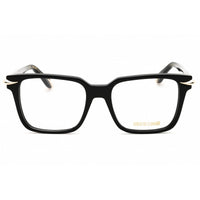 Roberto Cavalli Women's Eyeglasses - Shiny Black Rectangular Frame | VRC019M 0700 ,