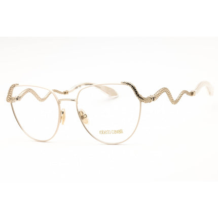 Roberto Cavalli Women's Eyeglasses - Shiny Light Gold/Yellow Frame | VRC053M 0SNA ,