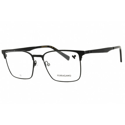 Salvatore Ferragamo Men's Eyeglasses - Matte Black Metal Full Rim Frame | SF2226 002 ,