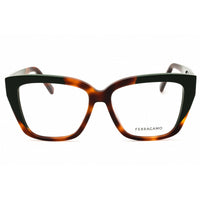 Salvatore Ferragamo Women's Eyeglasses - Tortoise/Dark Green Frame | SF2939N 220 ,