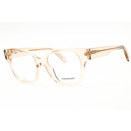 Salvatore Ferragamo Women's Eyeglasses - Beige Acetate Full Rim Frame | SF2952N 259 ,