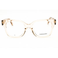 Salvatore Ferragamo Women's Eyeglasses - Beige Acetate Full Rim Frame | SF2952N 259 ,