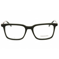 Salvatore Ferragamo Men's Eyeglasses - Dark Green Acetate Full Rim |SF2969 302 ,