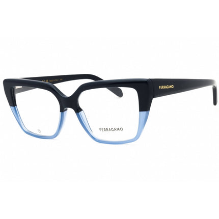 Salvatore Ferragamo Women's Eyeglasses - Blue Acetate Full Rim Frame | SF2971 414 ,