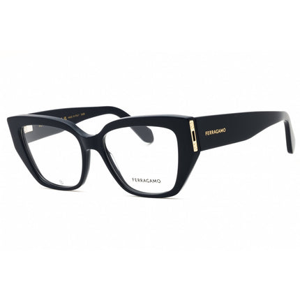 Salvatore Ferragamo Women's Eyeglasses - Blue Navy Full Rim Frame | SF2972 414 ,