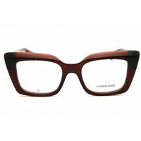Salvatore Ferragamo Women's Eyeglasses - Transparent Brown Full Rim |SF3008 232 ,