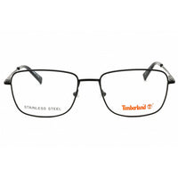 Timberland Men's Eyeglasses - Matte Black Metal Rectangular Frame | TB1844 002 ,