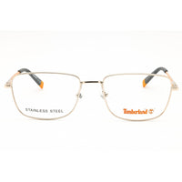 Timberland Men's Eyeglasses - Pale Gold Metal Rectangular Shape Frame | TB1844 032 ,