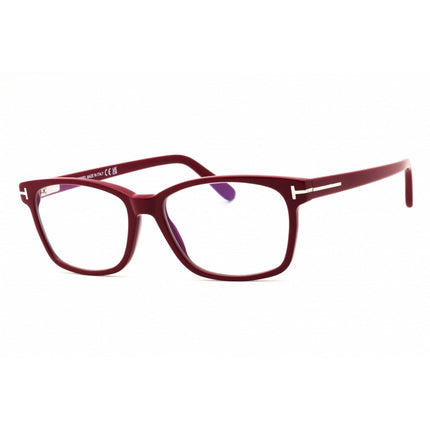 Tom Ford Women's Eyeglasses - Shiny Pink Rectangular Full Rim Frame | FT5713-B 072 ,