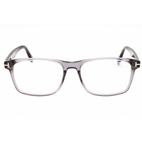 Tom Ford Men's Eyeglasses - Grey Acetate Rectangular Full Rim Frame | FT5752-B 020 ,