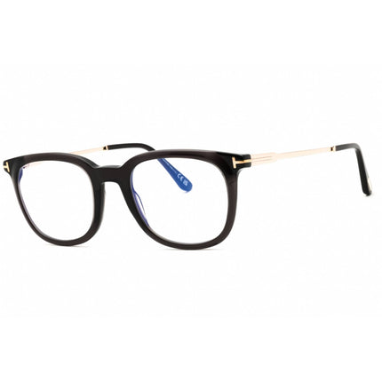 Tom Ford Men's Eyeglasses - Black/Other Acetate Round Full Rim Frame | FT5904-B 005 ,