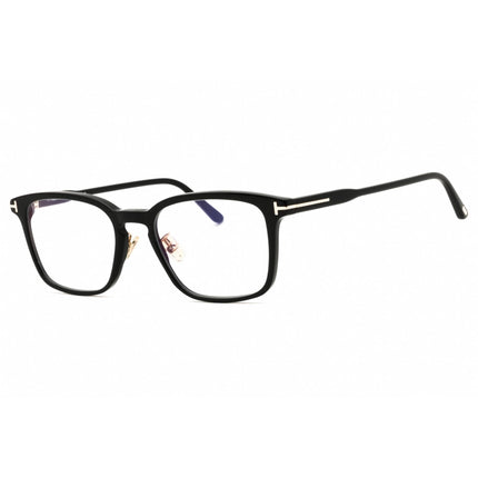 Tom Ford Men's Eyeglasses - Shiny Black Acetate Rectangular Frame | FT5928-D-B 001 ,