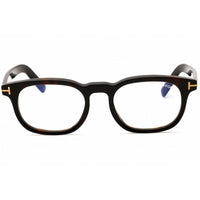Tom Ford Men's Eyeglasses - Dark Havana Acetate Oval Full Rim Frame | FT5930-D-B 052 ,