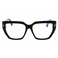 Tom Ford Women's Eyeglasses - Shiny Black Acetate Cat Eye Shape Frame | FT5951-B 001 ,
