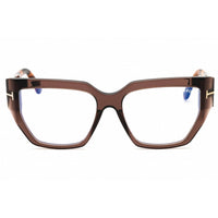 Tom Ford Women's Eyeglasses - Shiny Dark Brown Acetate Full Rim Frame | FT5951-B 048 ,