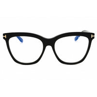 Tom Ford Women's Eyeglasses - Shiny Black/Clear Acetate Cat Eye Frame | FT6042-B 001 ,