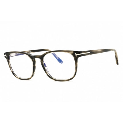 Tom Ford Men's Eyeglasses - Grey Acetate Oval Shape Full Rim Frame | FT5869-B 020 ,