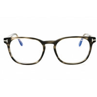 Tom Ford Men's Eyeglasses - Grey Acetate Oval Shape Full Rim Frame | FT5869-B 020 ,