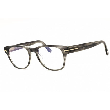 Tom Ford Men's Eyeglasses - Grey Acetate Rectangular Full Rim Frame | FT5898-B 020 ,