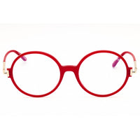 Tom Ford Women's Eyeglasses - Shiny Red/Gold Acetate Round Shape Frame | FT5914-B 066 ,