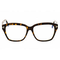 Tom Ford Women's Eyeglasses - Coloured Havana Acetate Full Rim Frame | FT5955-B 055 ,