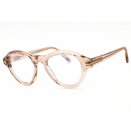 Tom Ford Men's Eyeglasses - Shiny Light Brown Acetate Full Rim Frame | FT5962-B 045 ,