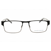 Tommy Hilfiger Men's Eyeglasses - Matte Black Metal Full Rim Frame | TH 2074 0RZZ 00 ,