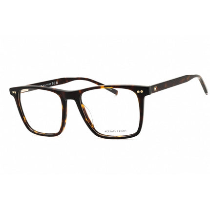 Tommy Hilfiger Men's Eyeglasses - Dark Havana Full Rim Frame | TH 2131 0086 00 ,