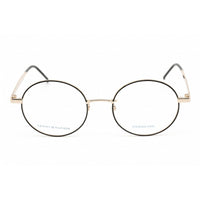 Tommy Hilfiger Unisex Eyeglasses - Gold/Black Round Full Rim Frame | TH 1698/G 0J5G 00 ,