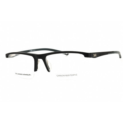 Under Armour Men's Eyeglasses - Black/Grey Metal Half Rim Frame | UA 5060/G 008A 00 ,