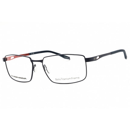 Under Armour Men's Eyeglasses - Matte Blue/Orange Metal Frame | UA 5077/G 0LOX 00 ,