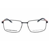 Under Armour Men's Eyeglasses - Matte Blue/Orange Metal Frame | UA 5077/G 0LOX 00 ,