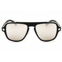 Versace Men's Sunglasses - Matte Black/Silver Rectangular Frame | 0VE2199 10006G ,