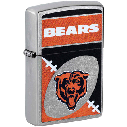 Zippo Windproof Pocket Lighter - NFL Chicago Bears Chrome Logo Design | 46440 ,