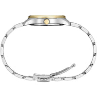 Seiko Women's Watch - Essentials Quartz White Dial Two Tone Bracelet | SUR474P1 ,