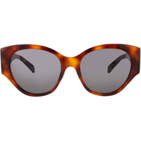 Celine Women's Sunglasses - Blonde Havana Cat Eye Shape Full Rim Frame | CL40328F 53A ,