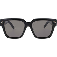 Dior Men's Sunglasses - Shiny Black Plastic Square Shape Full Rim Frame | DM40084F 01A ,